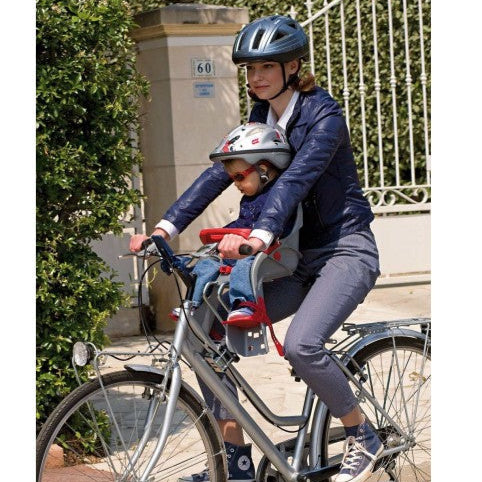 Seggiolino anteriore per bambino rabbit multifix attacco al telaio bici BELELLI - La Ciclomoto
