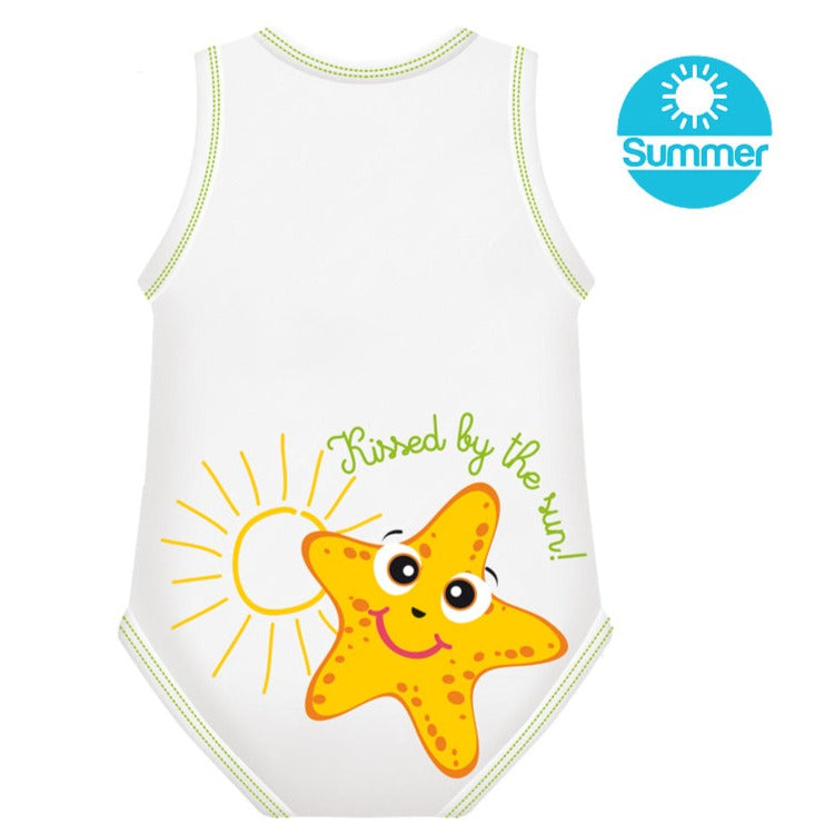 BODY CANOTTIERA 0-36 STARFISH J BIMBI