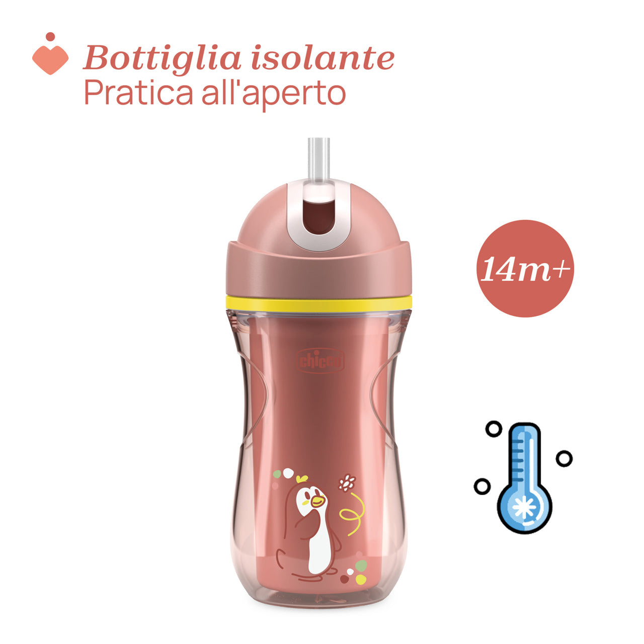 TAZZA SPORT CUP ROSA 14+