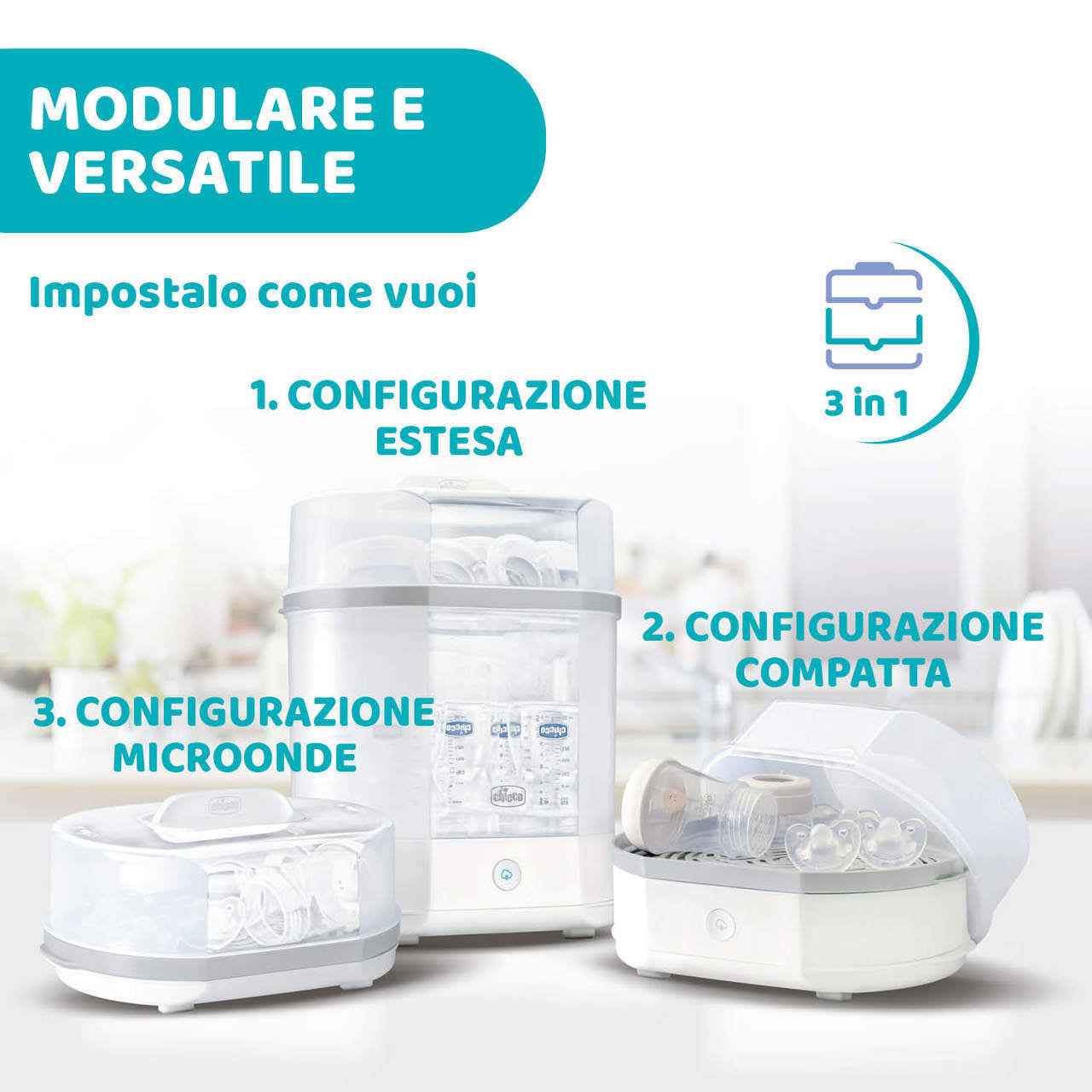 STERILIZZATORE MODULARE CHICCO