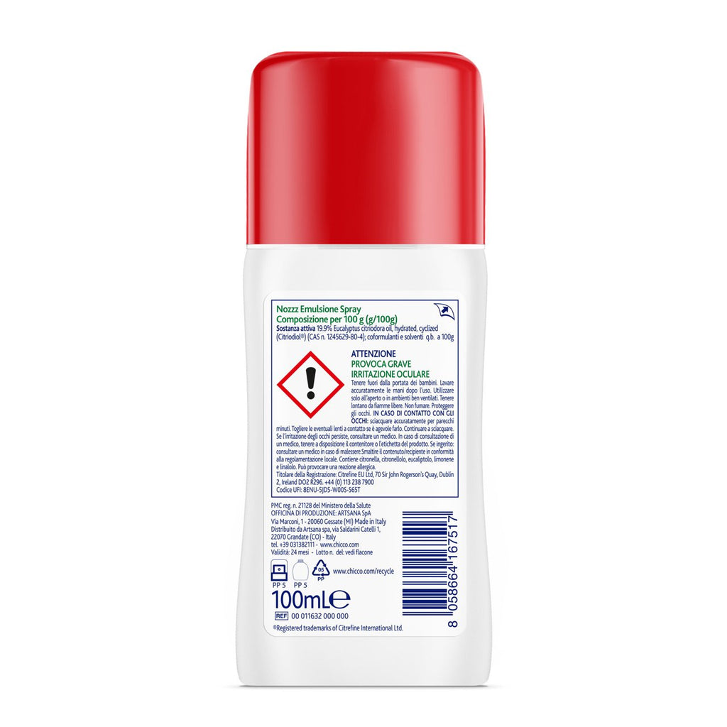 SPRAY ANTI-ZANZA INSETTO REPELLENTE 3A+ CHICCO