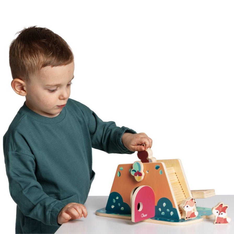GIOCO LEGNO TANA DELLE VOLPI CHICCO