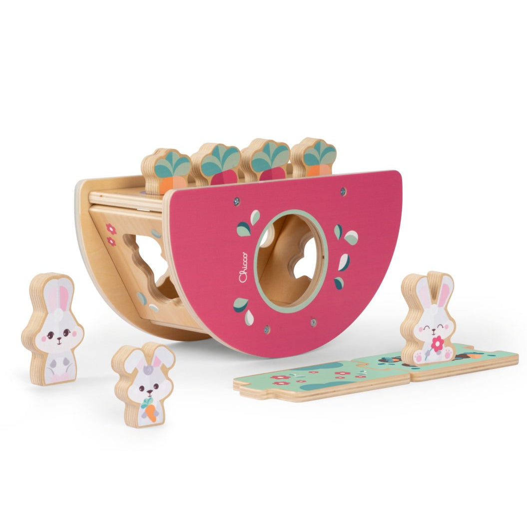GIOCO LEGNO COLLINA DEI CONIGLIETTI CHICCO