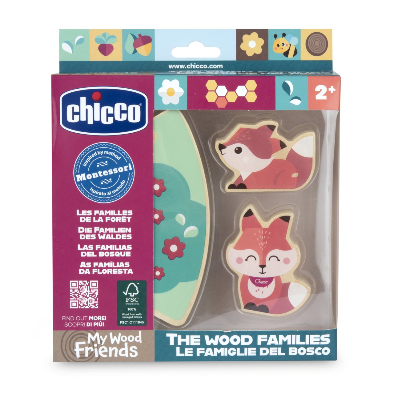 GIOCO VOLPE ROSSA LE FAMIGLIE DEL BOSCO CHICCO