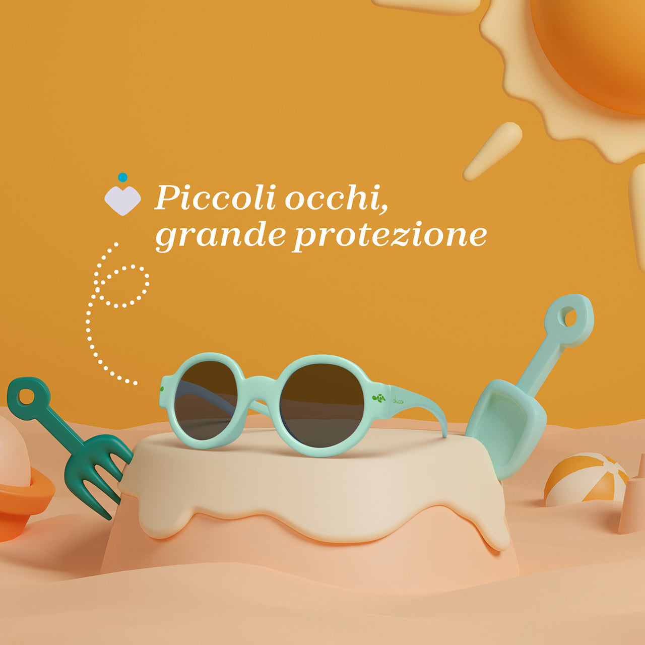 OCCHIALE DA SOLE 0+ TIFFANY CHICCO BOY