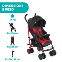 PASSEGGINO ECHO CON MANICOTTO CHICCO