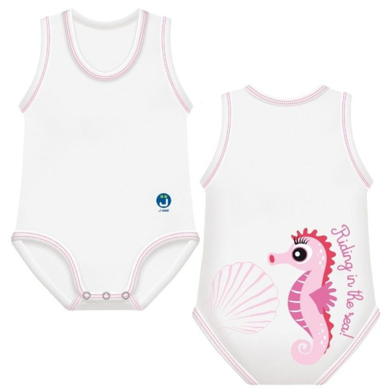 BODY CANOTTIERA 0-36 SEAHOURSE J BIMBI