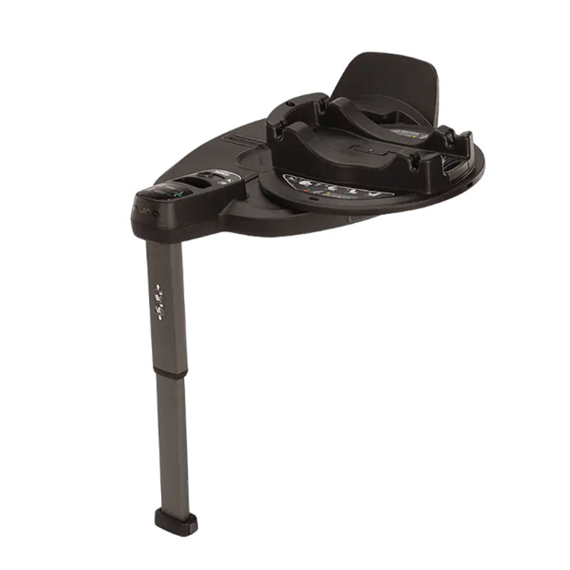 NUNA BASE Curv infant car seat base with 360° rotation, ISOFIX compatibility, ProxiPivot™ technology, and Red Dot Award winner