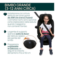 SEGGIOLINO AUTO EVERONE I.SIZE 40/150 CHICCO
