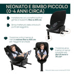 SEGGIOLINO AUTO EVERONE I.SIZE 40/150 CHICCO
