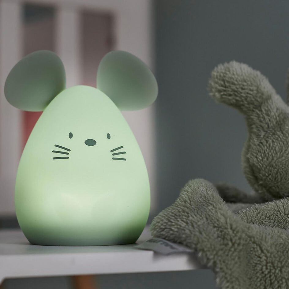 LUCE NOTTURNA TOPOLINO VERDE NATTOU