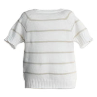 MAGLIA RIGHE MANICHE CORTE BAMBOOM BOY