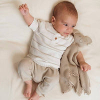 MAGLIA RIGHE MANICHE CORTE BAMBOOM BOY