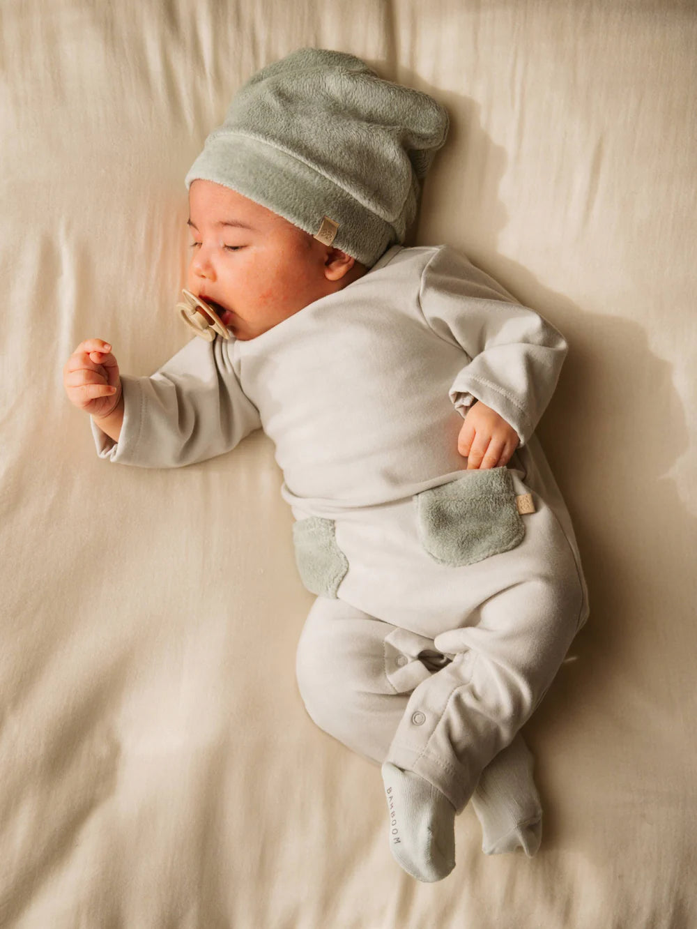 TUTINA CON TASCHE TEDDY BAMBOOM BOY