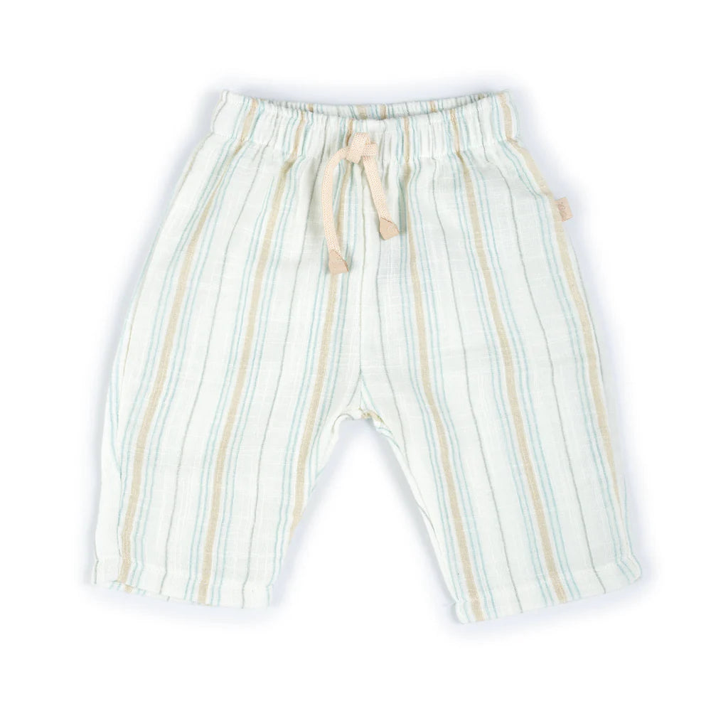 PANTALONE RIGATO LINO BAMBOOM BOY