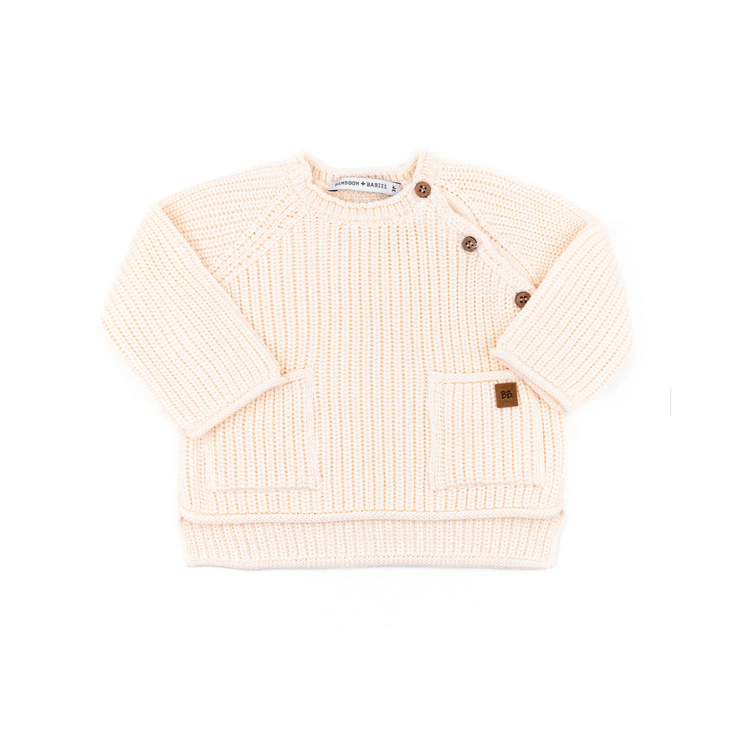 MAGLIONE A COSTE BAMBOOM BOY