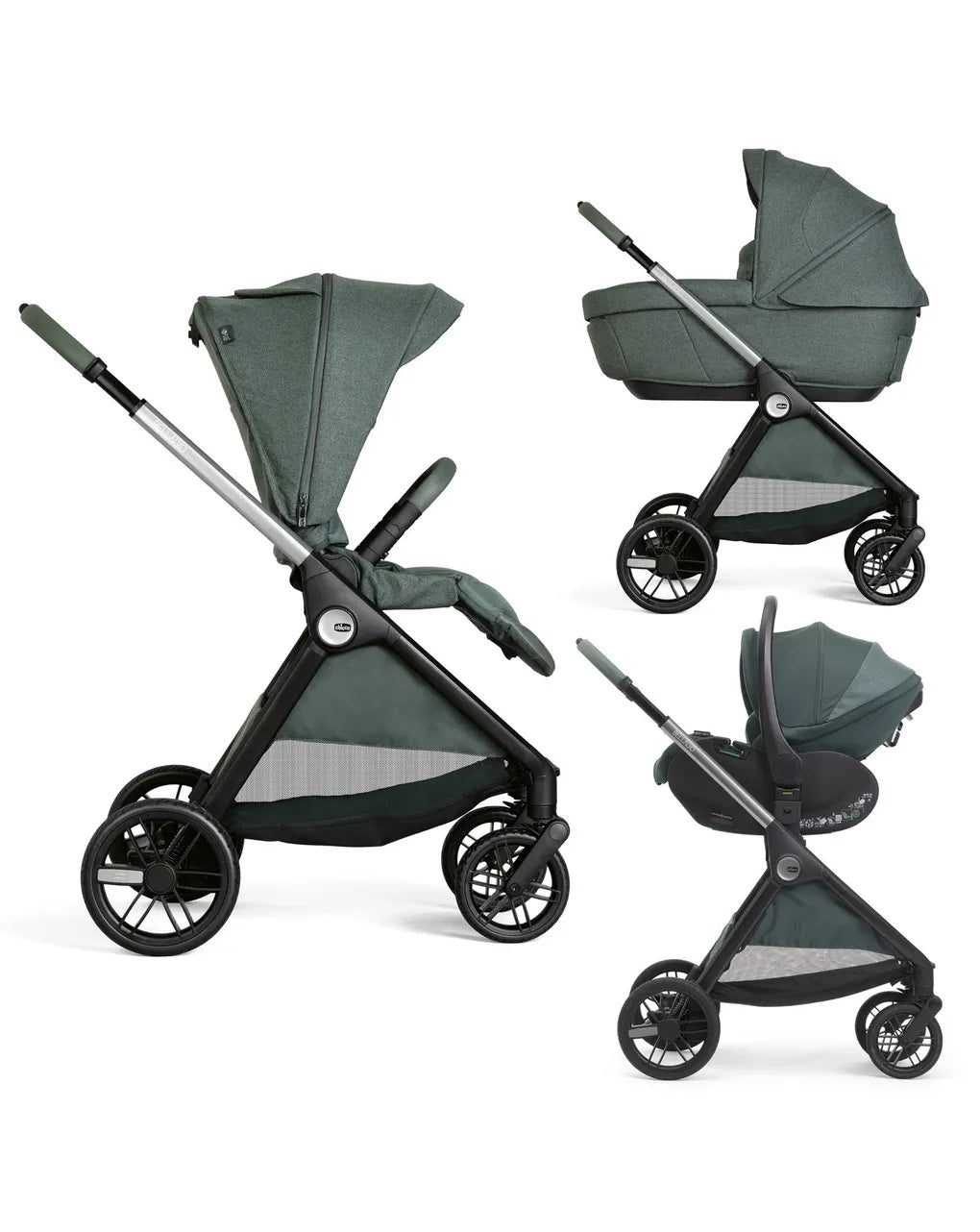 PROMO CHICCO BELLAGIO2 RECLINE IL TRIO CHE CRESCE
