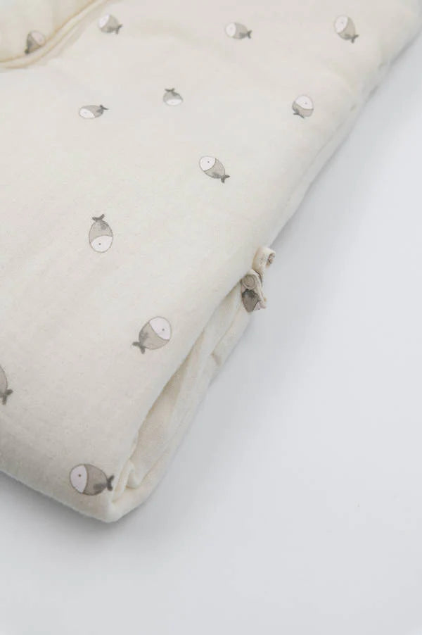 SACCO NANNA COMBI TOG 2.2 6/36 FISHES BAMBOOM