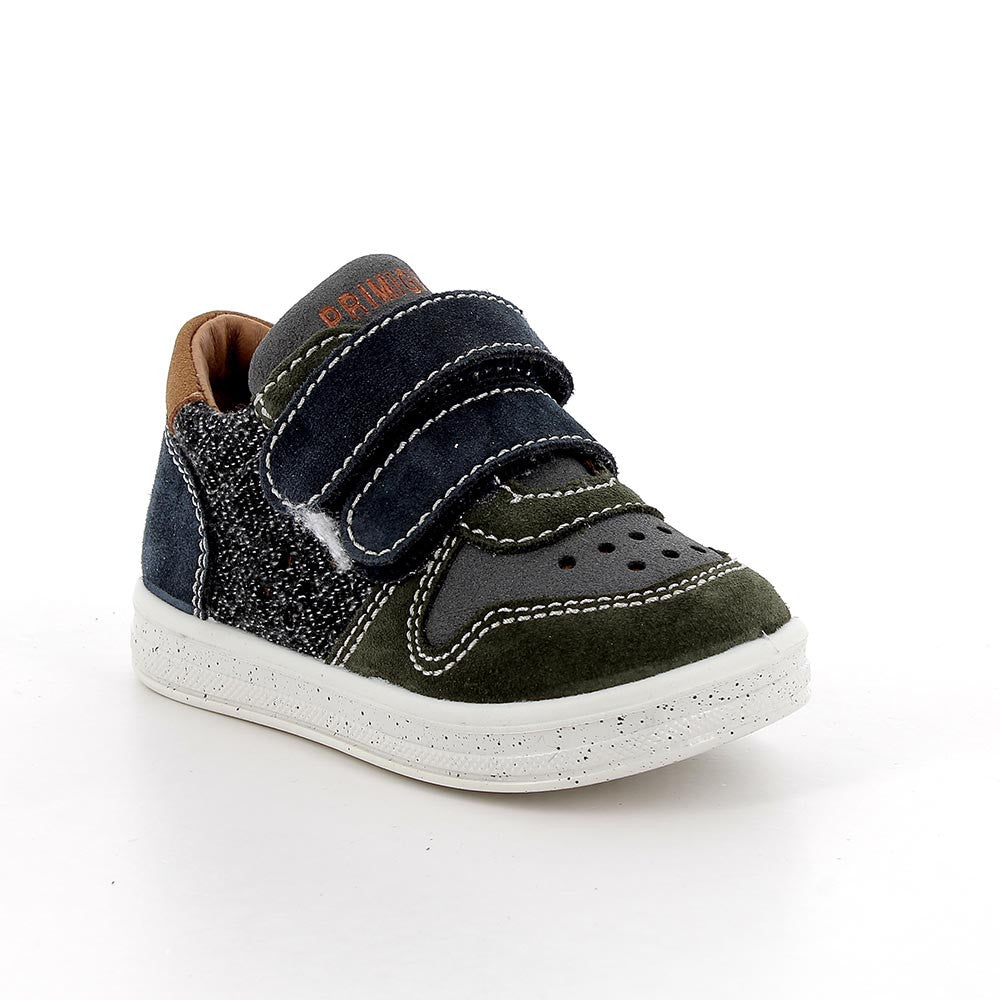 SCARPA SCAMOSCIATO VERDE/BLU PRIMIGI BOY