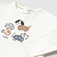 MAGLIETTA M/L MAYORAL GIRL