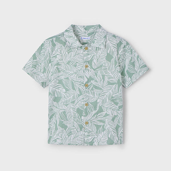 CAMICIA M/C CHIFFON STAMPA MAYORAL BOY