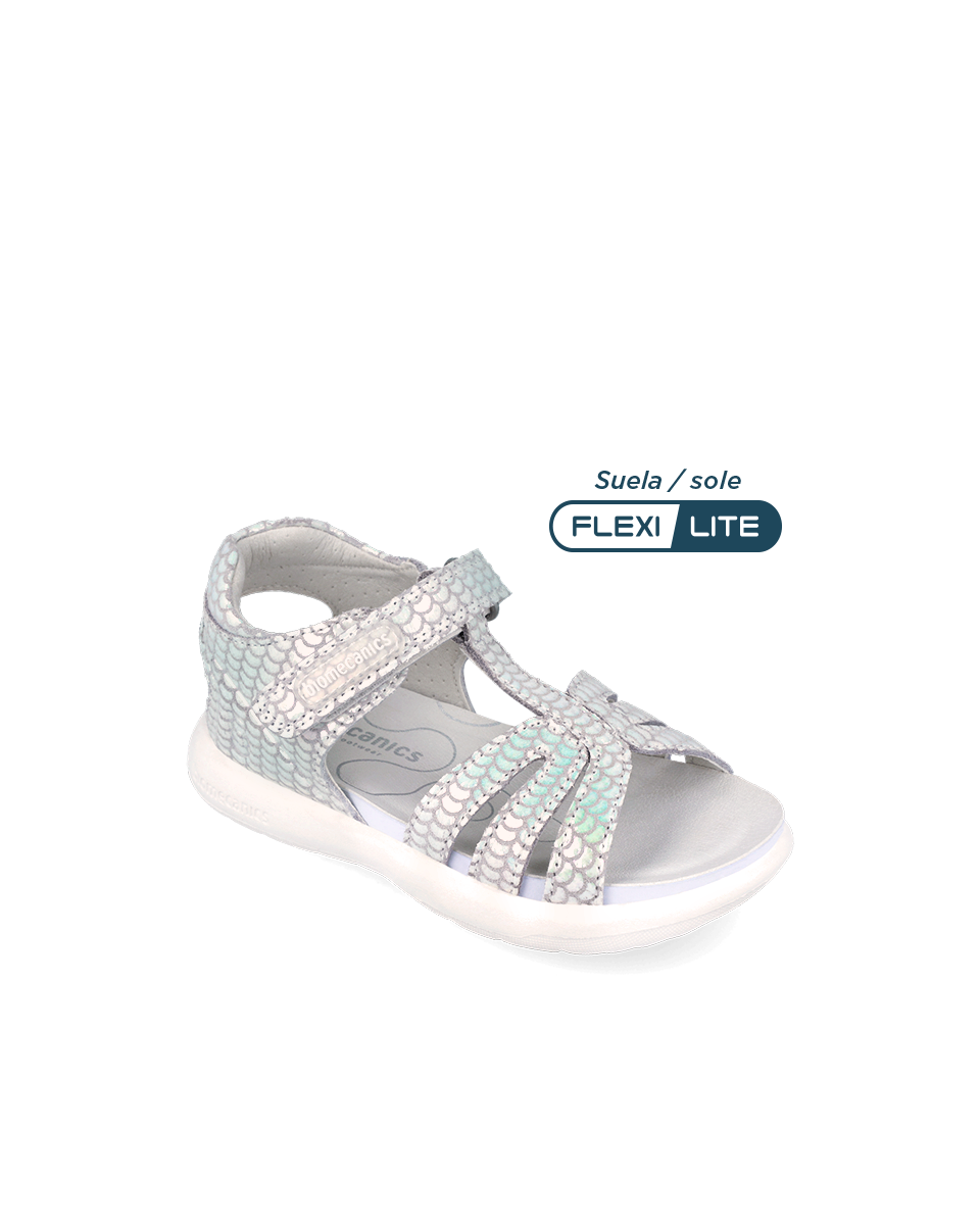 SANDALO ARGENTATO BIOMECANICS GIRL