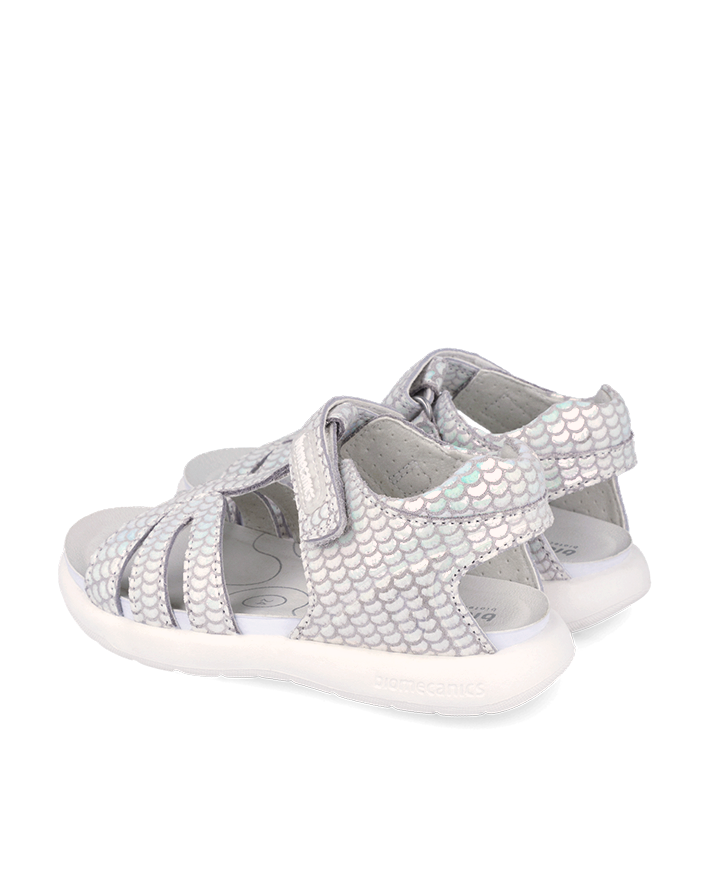 SCARPA SANDALO ARGENTO BIOMECANICS GIRL