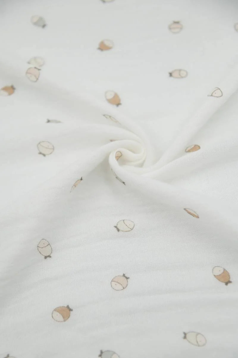 SWADDLE XL 2PZ FISHES  BAMBOOM