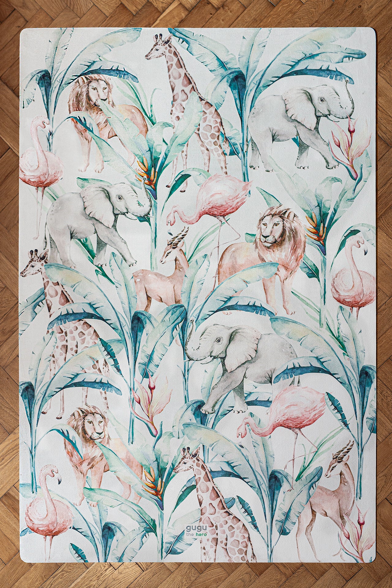 TAPPETO GUGU THE HERO AFRICAN LIFE RETTANGOLARE