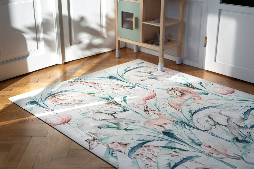 TAPPETO GUGU THE HERO AFRICAN LIFE RETTANGOLARE