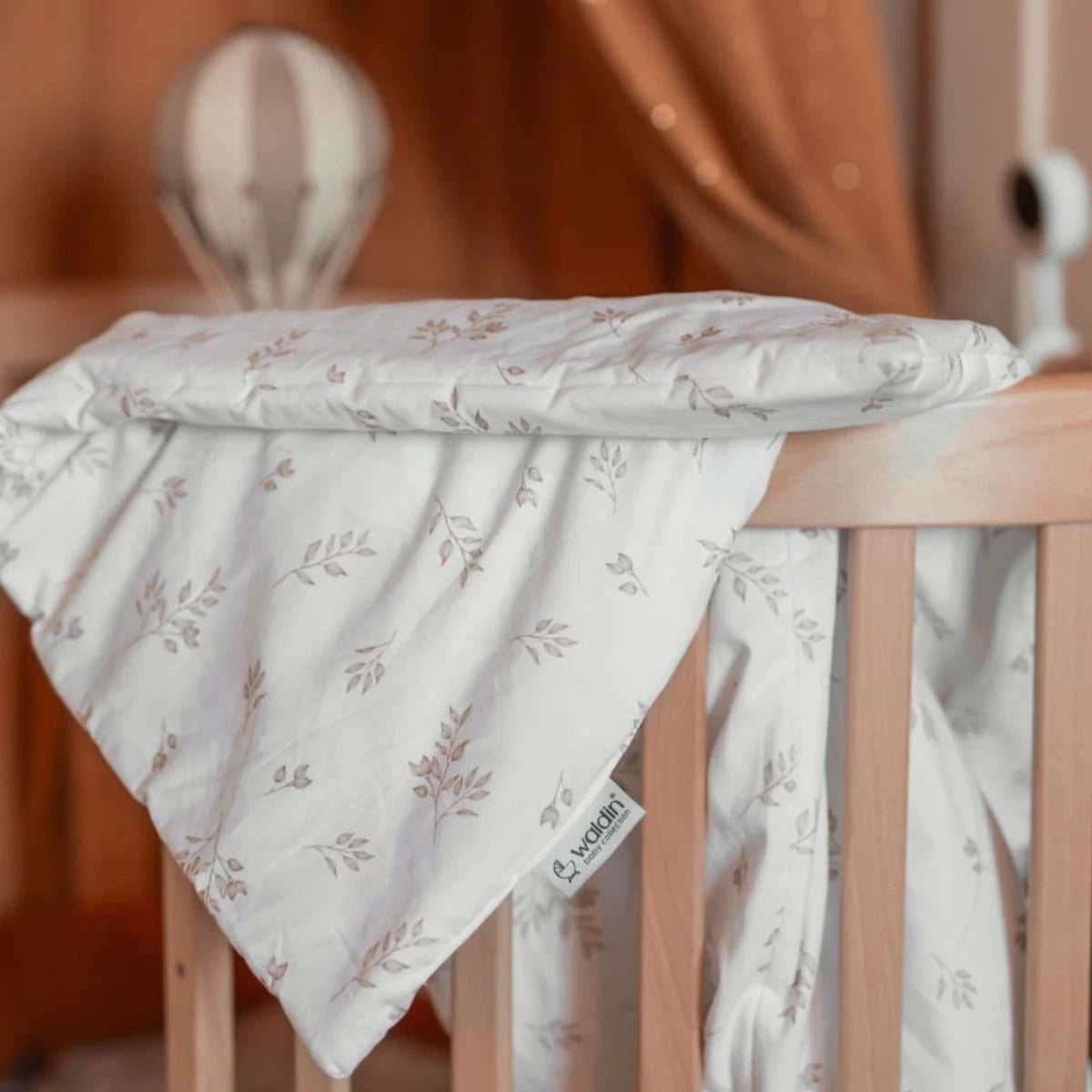 SET LETTINO FOGLIOLINE MARRONI WALDIN