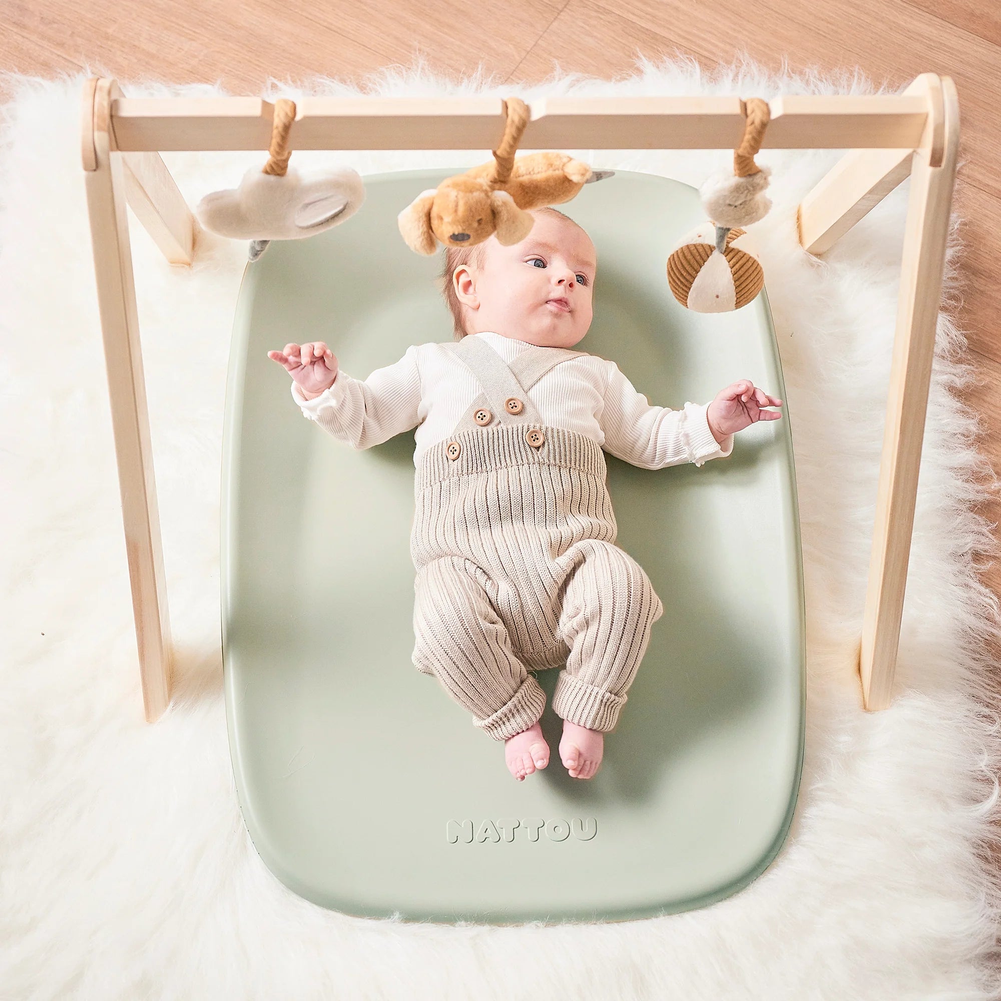 FASCIATOIO IN SCHIUMA VERDE NATTOU