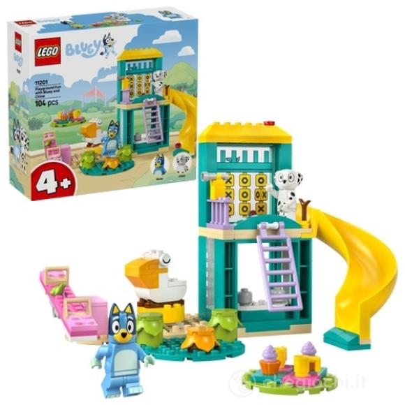 LEGO DUPLO Divertimento al Parco gioco con Bluey e Chloe set parco giochi per bambini 4+ anni