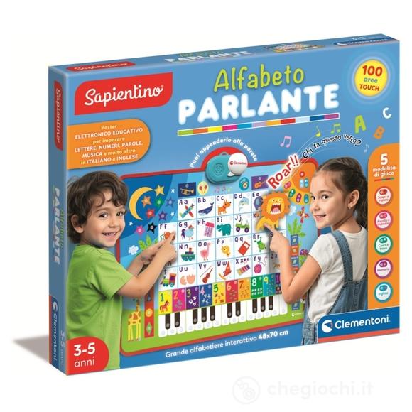 GIOCO SAPIENTINO ALFABERO PARLANTE 3/5 ANNI CLEMENTONI