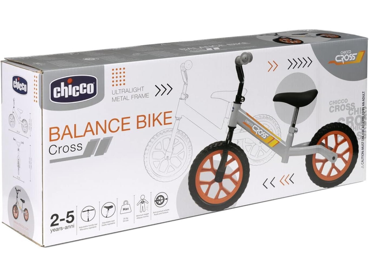 GIOCO BALANCE BIKE CROSS  2/5A CHICCO