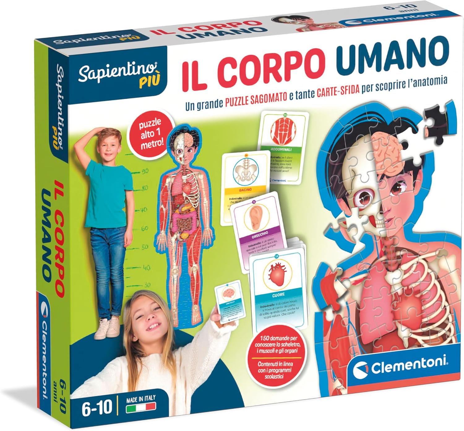 GIOCO SAPIENTINO CORPO UMANO
