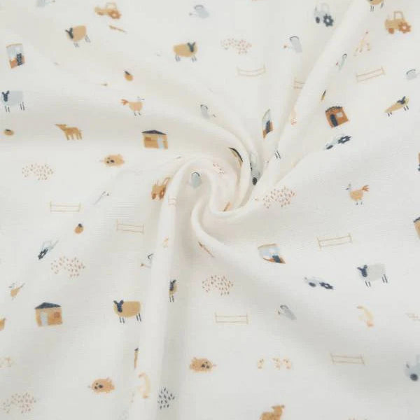 SWADDLE XL THE FARM BAMBOOM