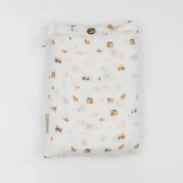 SWADDLE XL THE FARM BAMBOOM