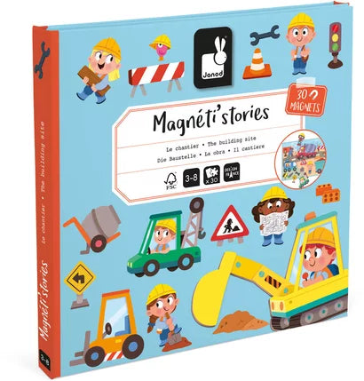 GIOCO LIBRO MAGNETI IL CANTIERE JANOD