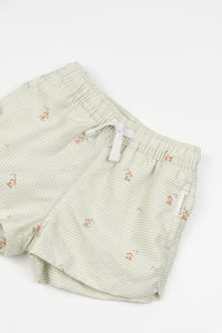 COSTUME PANTALONCINO RIGHE BAMBOOM BOY
