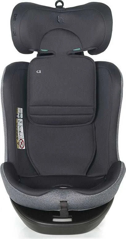 Seggiolino auto BE Cool Easy i-Size con base Isofix girevole e cuscino riduttore per bambini da 40 a 150 cm