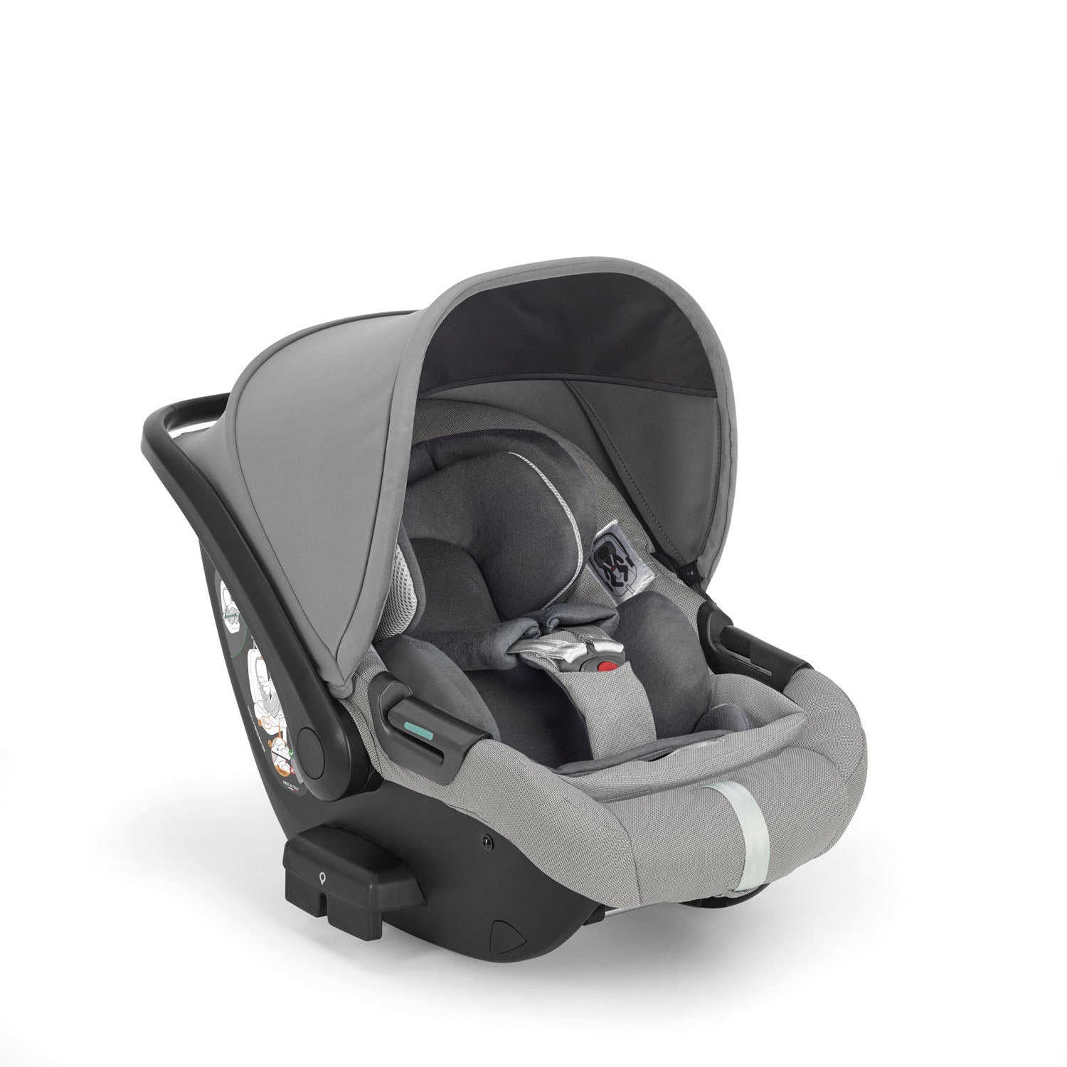 SISTEMA QUATTRO APTICA CON DARWIN RECLINE SATIN GRAY