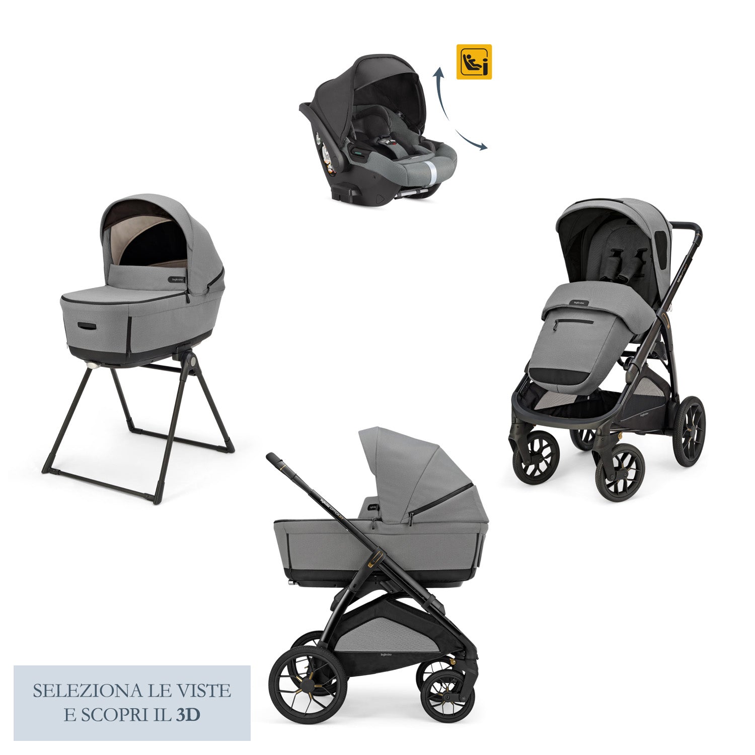 SISTEMA QUATTRO APTICA XT 2025 DRW RECLINE INGLESINA