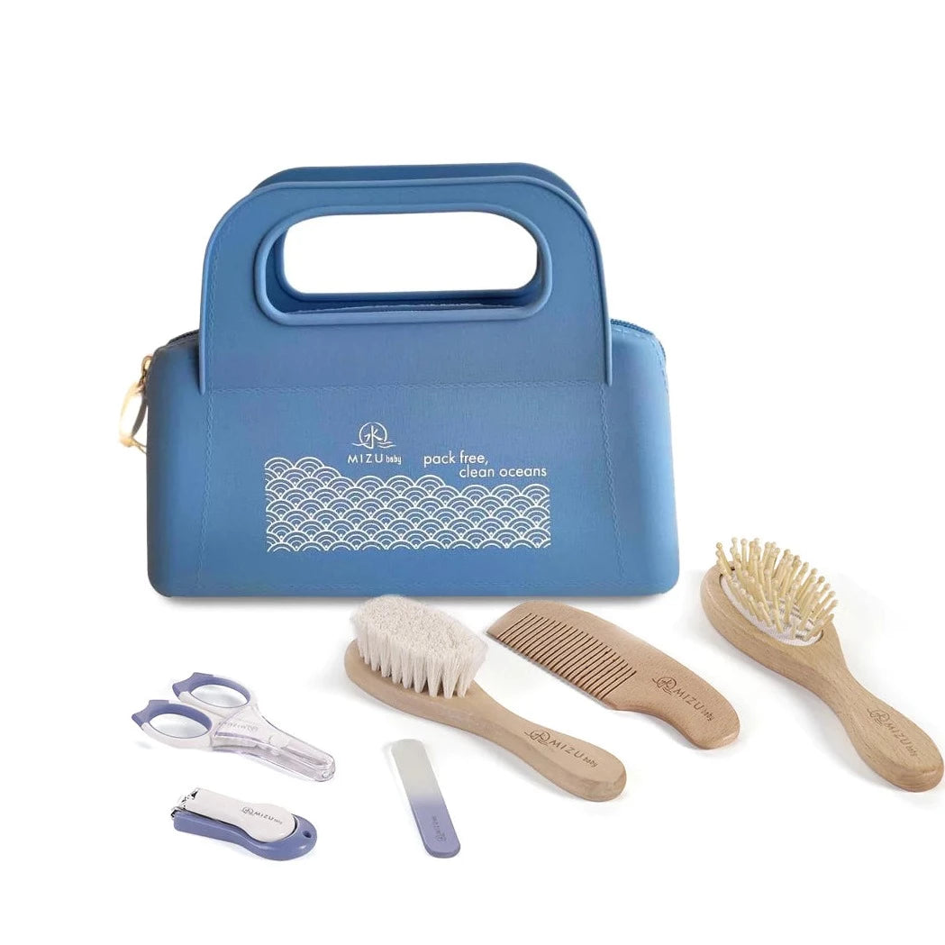 SET BEAUTY MAMI-GIFT SILICONE BLU MIZU BABY