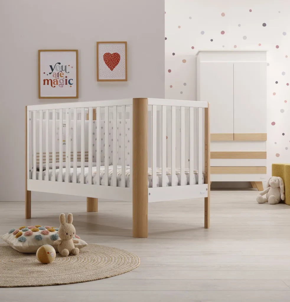 LETTINO OMNIA BIANCO-NATURALE AZZURRA