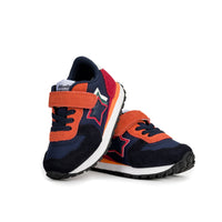 SCARPA SNEAKER DARK BLUE RED ATLANTIC STARS BOY