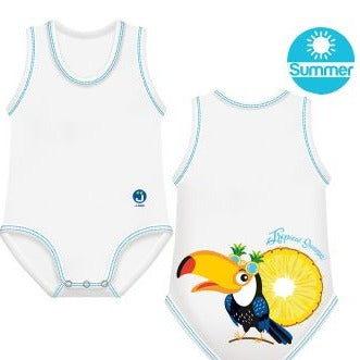 BODY CANOTTIERA  0-36 TROPICAL J BIMBI