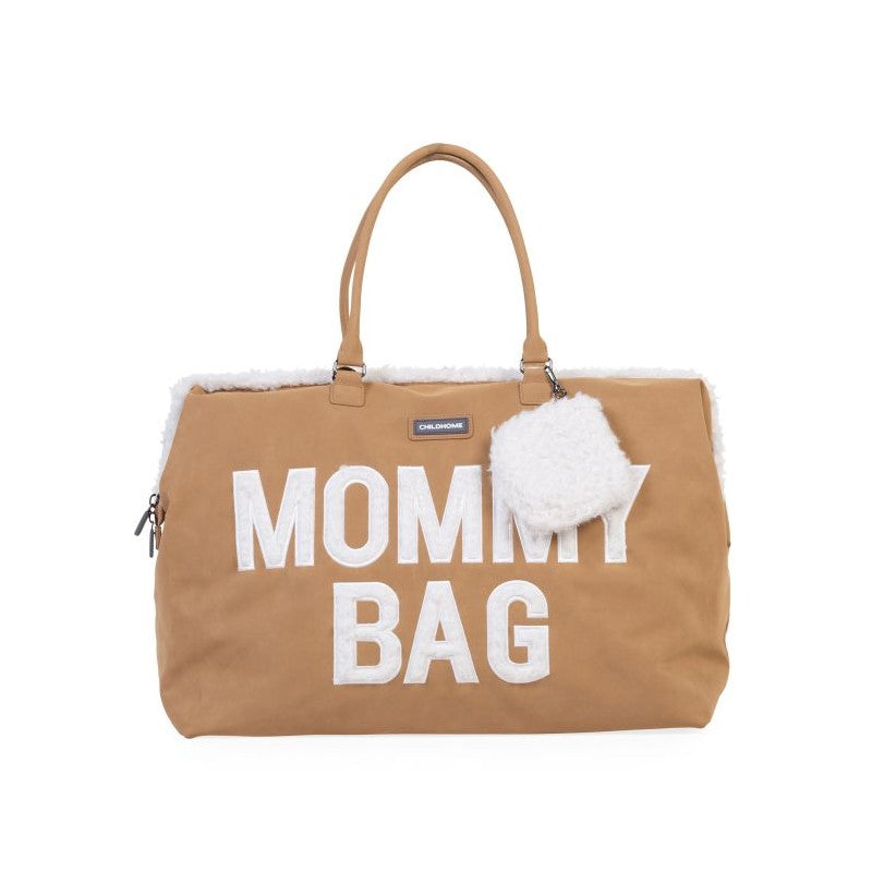 BORSA MOMMY BAG CAMOSCIO
