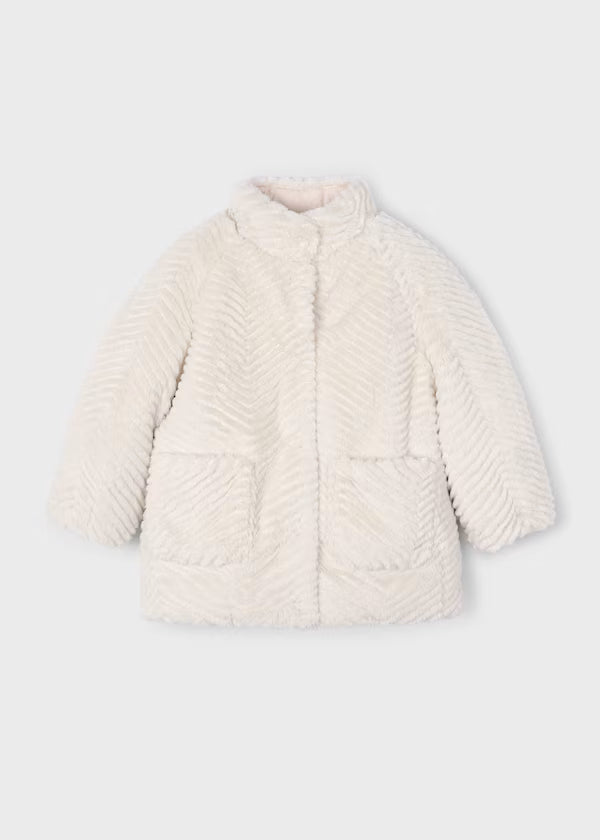 CAPPOTTO PELLICCIA MAYORAL GIRL