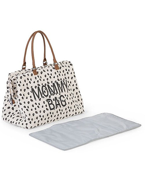 BORSA  MOMMY BAG LEOPARDATO